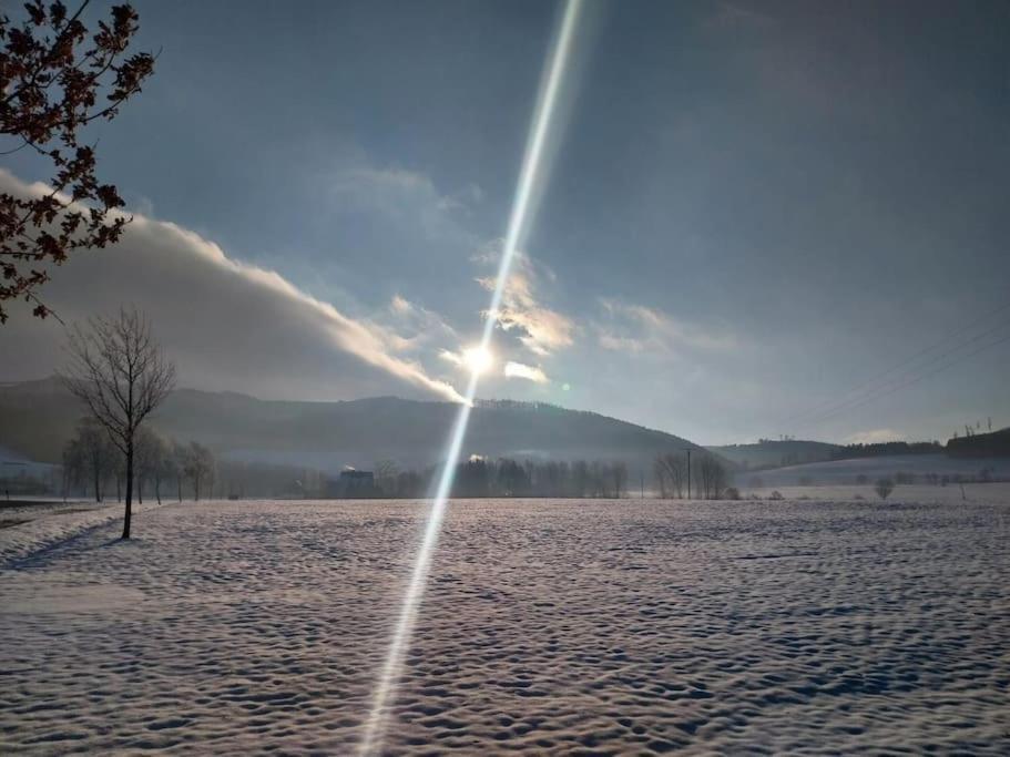 משדה Haus Julia Direkt Am Hennesee Mitten Im Sauerland מראה חיצוני תמונה