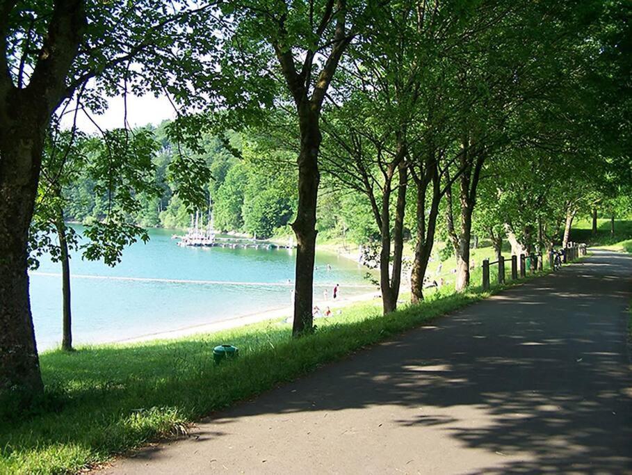 משדה Haus Julia Direkt Am Hennesee Mitten Im Sauerland מראה חיצוני תמונה